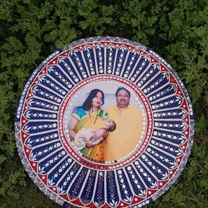 Handmade Lippan Photo Frame