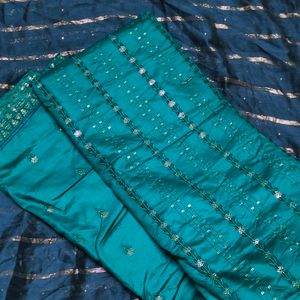 RAVISHING COTTON SILK UNSTITCHED SUIT