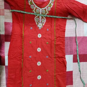 #Beautiful Thread Work Kurti