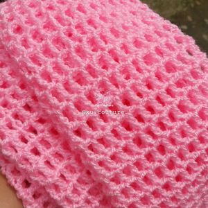 Crochet Pink Bolero