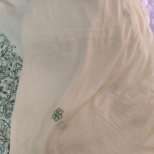 Lemon Green Dress Material With Dupatta