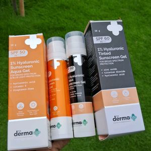 Derma Co Spf 50 and SPf60 Combo Sunscreen