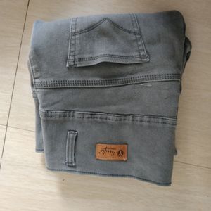 Grey jeans for women