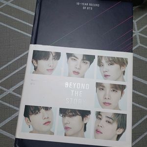 BTS -Beyond The Story (Hardcover) With Freebies