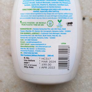 Mamaearth Daily Moisturising Body Lotion