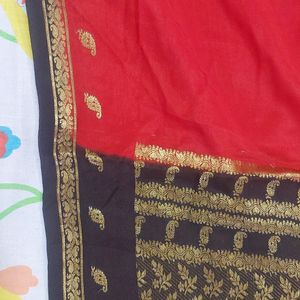 Good Condition Mysoore Silk Saree For Sale