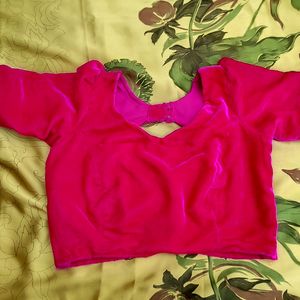 Prince Cut Blouse With Sweetheart FrontNeck Desig