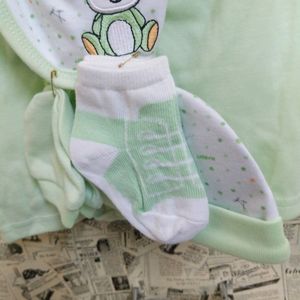 9 Pieces Gift Cloth Breathable Fabric Set for Baby