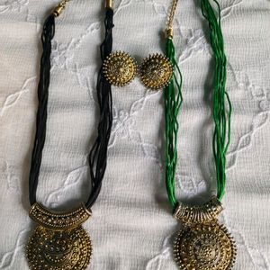 2 Necklace Set