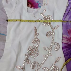 Short Kurtha And Pant Set