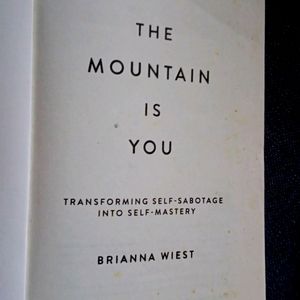 The Mountain Is You By Brianna Wiest