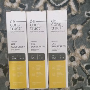 Deconstruct Gel Sunscreen