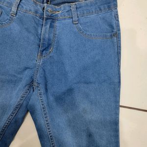 Blue Mid rise Denim Jeans