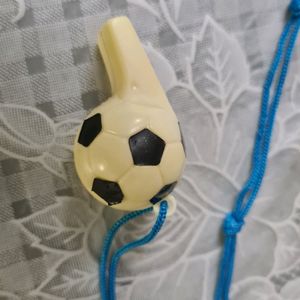 Football shaped mouth Whistle