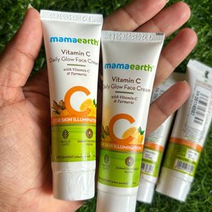 Mamaearth Vitamin C DailyGlow Face  Cream Pack4 Of