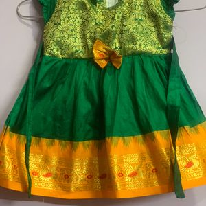 Very Soft Ethnic Kids Frock 😍 With Lining