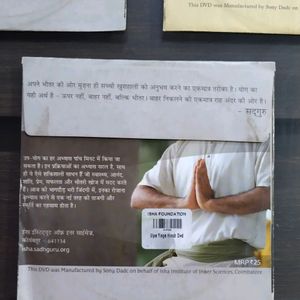 Isha foundation - Yoga  DVDs (Om Bracelet freebie)