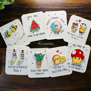 Cute Pun Cards- 8cards🕊️