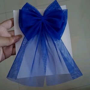 Hair Bow Clip || Combo Offer|| Both Blue& White