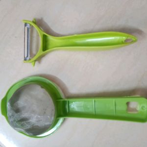 Kitchen Tools. One Peeler and 1 Filter