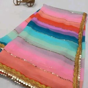 New Multi Colour Saree 🎀