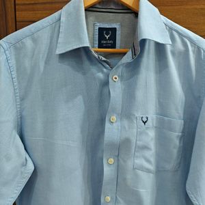 Allen Solly Sky Blue Formal Shirt