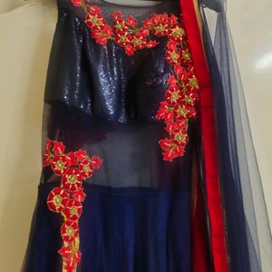 designer gown from indrani