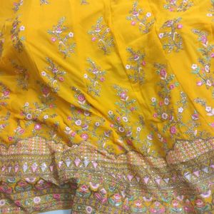 Heavy Lehenga With Canvas