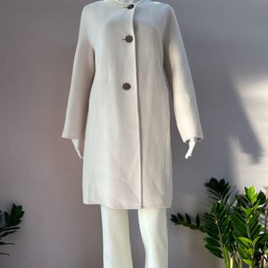 White Premium Overcoat