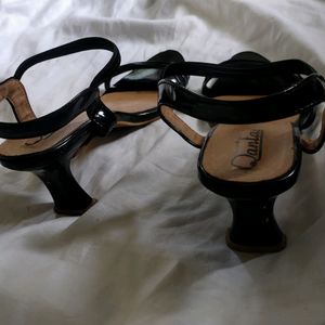 Black Anklestrap Heels