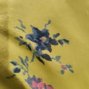 Mustard Yellow Floral Top For Women