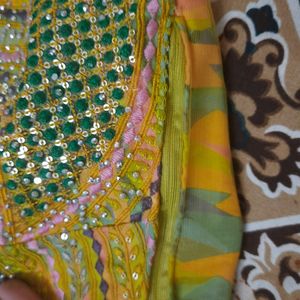 Organza Lehnga Choli/Traditional/Ethnic