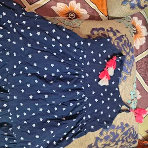 Star Print Babyhug Frock