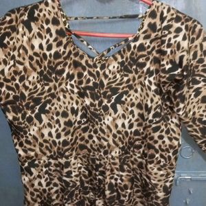 ♥️Naira Ka Animal Print Kurti