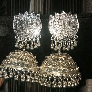 Lotus Jhumka