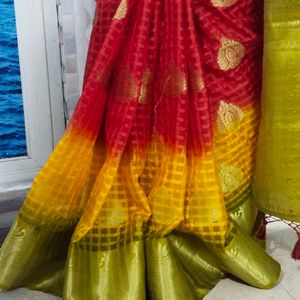 Multi Colour Nice Saree