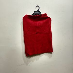 Red Woollen Skirt