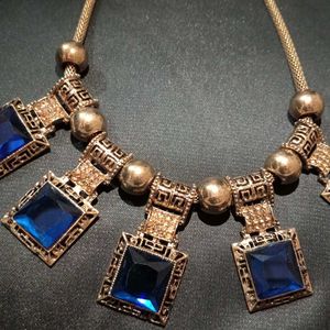 Blue Diamond Jewellery Set