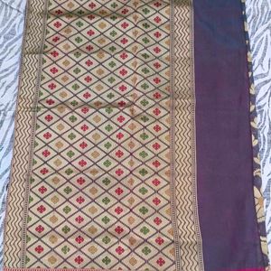 multi colour saree