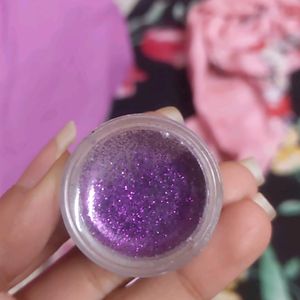 Purple Glitter Eye Shadow