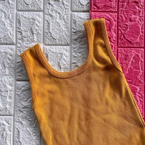 Mustard Tank Top