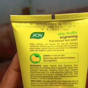 Joy Face Wash Lemon