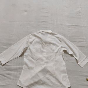 ♦️Plain White 👕 Shirt For Women's