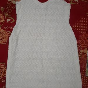 Pure Cotton White Chikankari Kurta