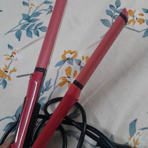 2in 1 Hair Straightener And Curler