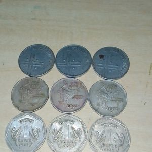 Top Rare Coins Collection 2 Rupees