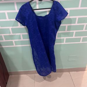 Tailor Made Navy Blue Kurta