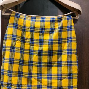 Stylish Check Skirt