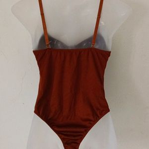 BROWN BODYSUIT