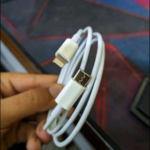 Type C To Lightning Charging cable